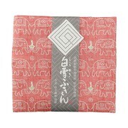 白雪友禅ふきん ブッダ ルビーレッド