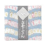 白雪友禅ふきん 不思議の国のアリス マカロンブルー