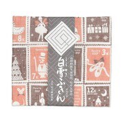 白雪友禅ふきん くるみ割り人形 オレンジ
