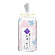 白雪友禅てぬぐい 青い鳥 ももいろ