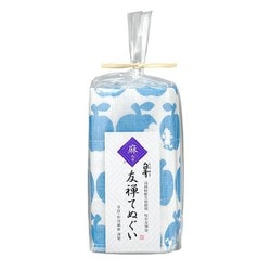 白雪友禅てぬぐい 白雪姫 ポムブルー