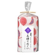 白雪友禅てぬぐい ジャックと豆の木 レッド