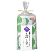 白雪友禅てぬぐい ジャックと豆の木 グリーン