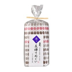 白雪友禅てぬぐい COFFEE BEANS グアテマラピンク