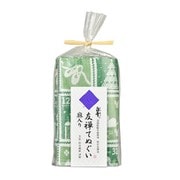 白雪友禅てぬぐい くるみ割り人形 グリーン
