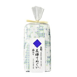 白雪友禅てぬぐい ブレーメンの音楽隊 ブルー