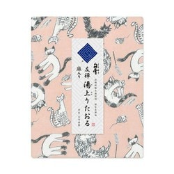 白雪友禅湯上りたおる meow meow meow ベージュ