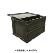 EA506AA-14DS [530x366x325mm/51.9L 折畳コンテナ（OD色/蓋付）]
