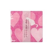 白雪友禅はんかち ねこ チェリー