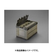 EA506AA-130E [530x366x334mm/50.4L折畳コンテナ（半透明/蓋/5コ]