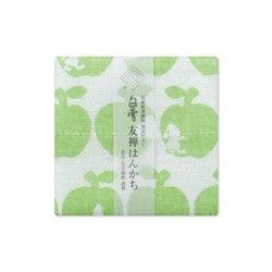 白雪友禅はんかち 白雪姫 ポムグリーン