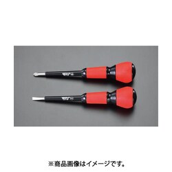 EA557AD [2本組 【+ -】ドライバー（パワーG 絶縁・電工）]