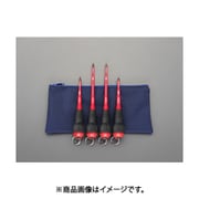 EA557BL [4本組 ドライバー（落下防止リング付・絶縁）]