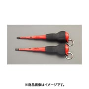 EA557BL-10 [絶縁グリップドライバーセット（落下防止リング付）]