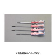 EA557CA [4本組 【+ -】ドライバー（細軸 クリスタル）]