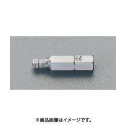 EA611BK-2.5 [2.5x25mm 【Ball Hexagon】ドライバービット]