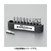 EA611E-100 [10本組 【+ -】ビット+1/4”DRソケットアダプターセット]