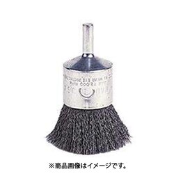 EA819BV-23A [25mm/6.35mm軸 エンド型軸付ブラシ（ステンレス製]