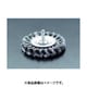 EA819BV-84C [100mm/6.4mm軸 平型 軸付ブラシ（スチール製）]