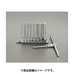 EA617GT-250 [1/2”DR/4-19mm/100mm 【INHEX】ビットソケットセット]