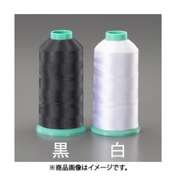 #30x2000m 縫糸（ポリエステル製/黒） EA628AY-101