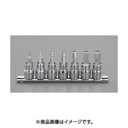 EA687BM-100 [3/8”DR 【Hexagon】ビットソケットセット]