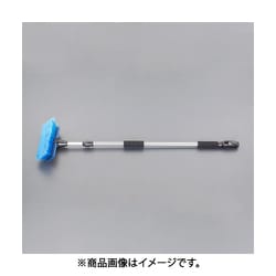 洗車用ブラシ 洗車ブラシ（伸縮柄/通水型） 1000×1727mm EA928AG-566