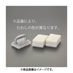 88x127mm たわし（ホルダー付/水色） EA928AS-406A