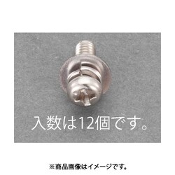 M5x12mm 鍋頭セムス小ねじ（ステンレス/P=3/12本） EA949AJ-253