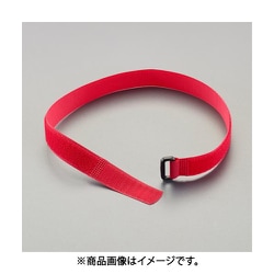 EA944MA-421 [20x 200mm マジックストラップ（強力結束/赤）]
