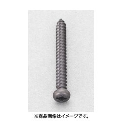 4x20mm ナベ頭タッピングビス（ステンレス/黒色/24本） EA949AR-420