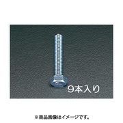 EA949HB-125 [M12x60 mm 六角頭全ねじボルト（ユニクロメッキ/9本）]
