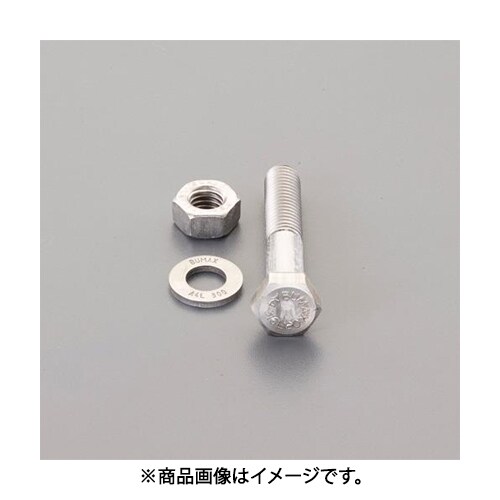 EA949DT-1012 [M10x100mm強力六角ボルト（SUS/ナットワッシャ付半ネジ]