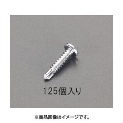 4x19mm 鍋頭ピアスビス（三価クロメート/125本） EA949EP-419N