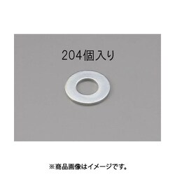 M 3 平ワッシャー（ユニクロメッキ/204枚） EA949LX-103