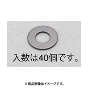 EA949LX-1204 [M4 平ワッシャー（ステンレス/黒色/JIS/40枚）]