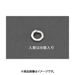M 6 スプリングワッシャー（りん青銅/8枚） EA949LY-460