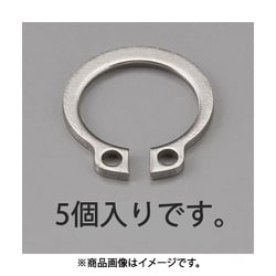 24mm 軸用スナップリング（ステンレス製/5個） EA949PA-424