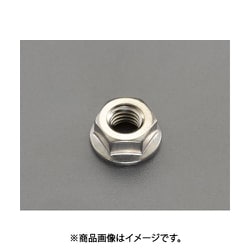 EA949SD-405 [M5 フランジナット（ステンレス製/セレート付/16個）]
