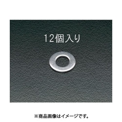 M12 平ワッシャー（ステンレス製/12個） EA949SE-12