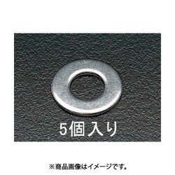 M22 平ワッシャー（ステンレス製/5個） EA949SE-22
