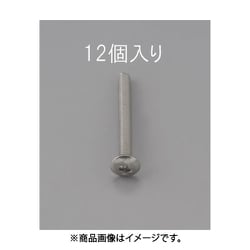 M4 x12mm トラス頭小ねじ（ステンレス製/12本） EA949NH-412