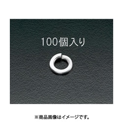 M6 スプリングワッシャー（ステンレス製/100個） EA949SF-6