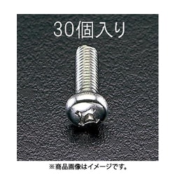 M5x20mm 鍋頭小ねじ（ステンレス製/30本） EA949SJ-52