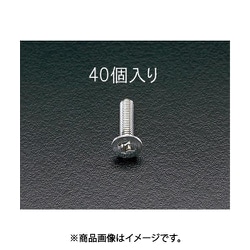 M5x20mm 皿頭小ねじ（ステンレス製/40本） EA949SK-52
