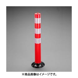 EA983FT-100 [Φ90x800mm ガードポール（赤・白）]