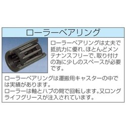 ヨドバシ.com - エスコ ESCO EA986GA-1 [125mm キャスター（固定金具