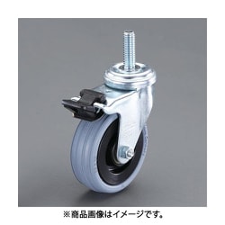 50mm/M10 キャスター（自在・ねじ・ブレーキ付） EA986GF-11