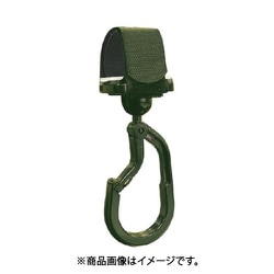 20～40mm/25mm ベルト付回転カラビナ（OD色） EA951DV-3