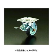 EA986HC-250 [250mm キャスター（自在金具・前輪ブレーキ付）]